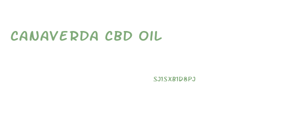 Canaverda Cbd Oil