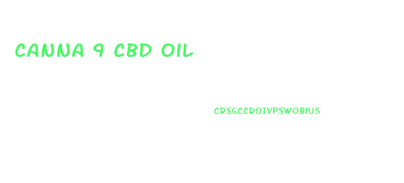 Canna 9 Cbd Oil