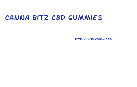 Canna Bitz Cbd Gummies