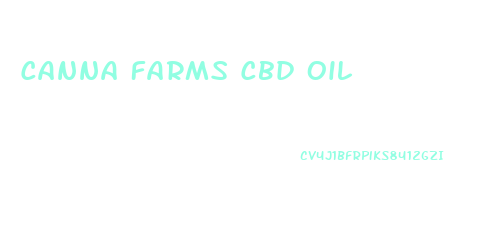 Canna Farms Cbd Oil