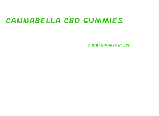Cannabella Cbd Gummies