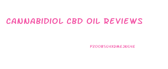 Cannabidiol Cbd Oil Reviews