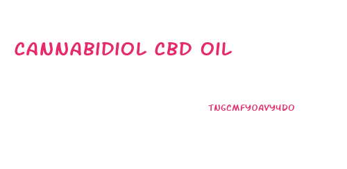 Cannabidiol Cbd Oil