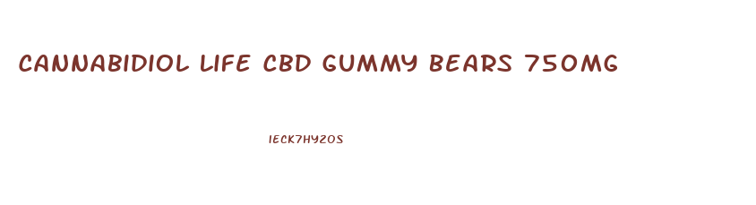 Cannabidiol Life Cbd Gummy Bears 750mg
