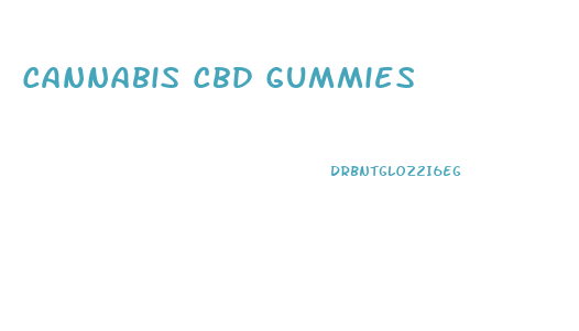 Cannabis Cbd Gummies