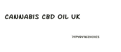 Cannabis Cbd Oil Uk