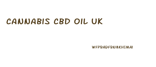 Cannabis Cbd Oil Uk