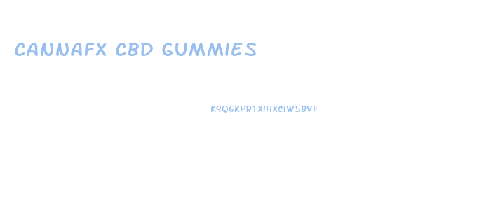 Cannafx Cbd Gummies