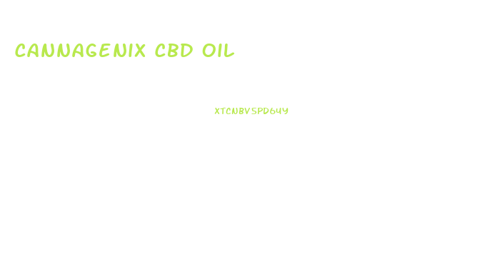 Cannagenix Cbd Oil