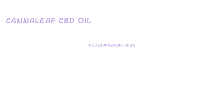 Cannaleaf Cbd Oil