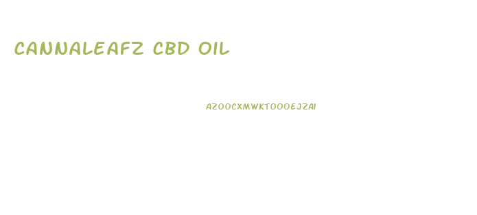 Cannaleafz Cbd Oil