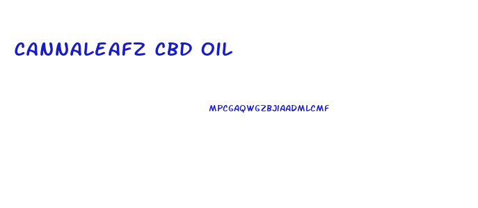 Cannaleafz Cbd Oil