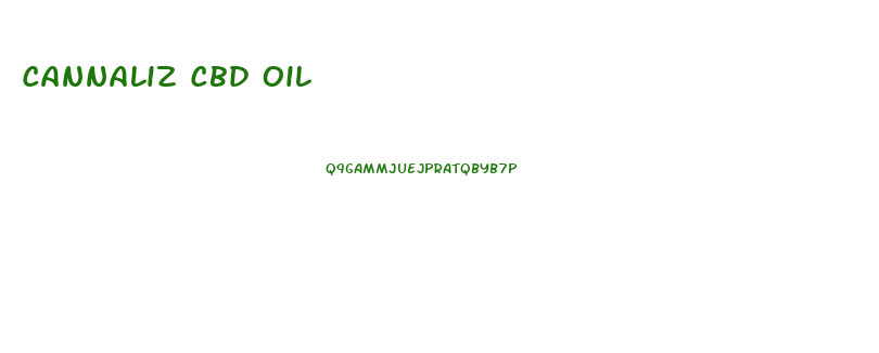 Cannaliz Cbd Oil