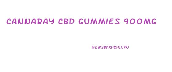 Cannaray Cbd Gummies 900mg