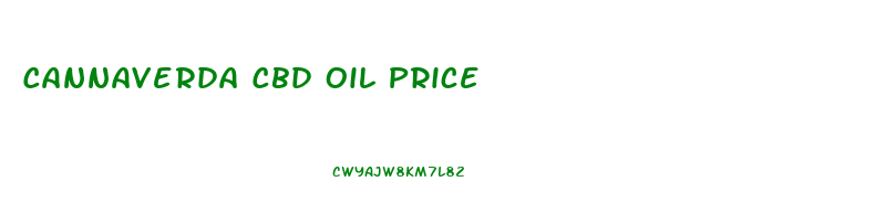 Cannaverda Cbd Oil Price