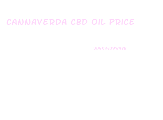 Cannaverda Cbd Oil Price