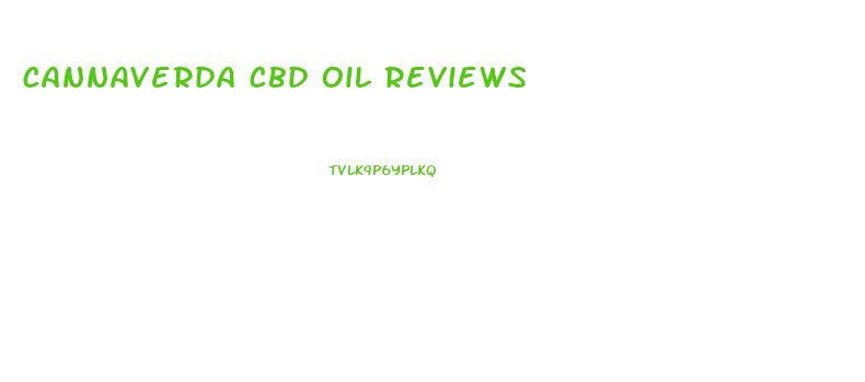 Cannaverda Cbd Oil Reviews