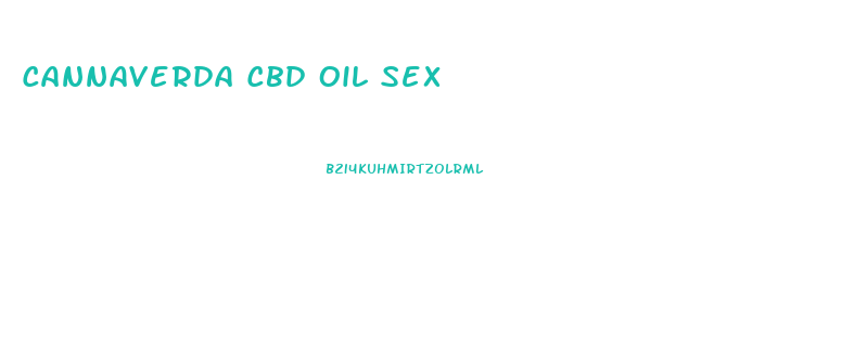 Cannaverda Cbd Oil Sex