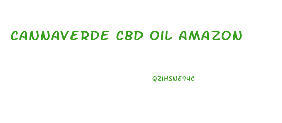 Cannaverde Cbd Oil Amazon