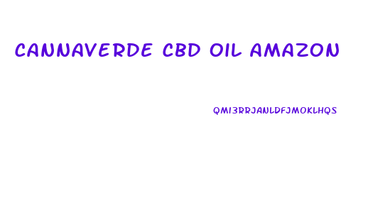 Cannaverde Cbd Oil Amazon