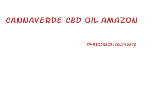 Cannaverde Cbd Oil Amazon