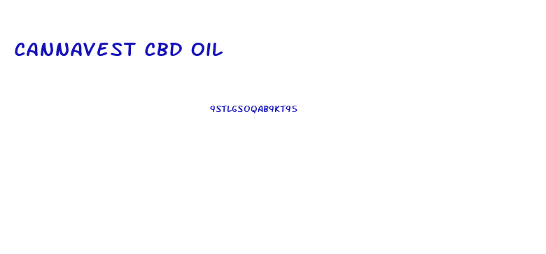 Cannavest Cbd Oil