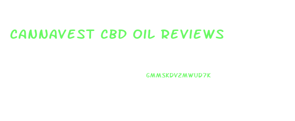 Cannavest Cbd Oil Reviews