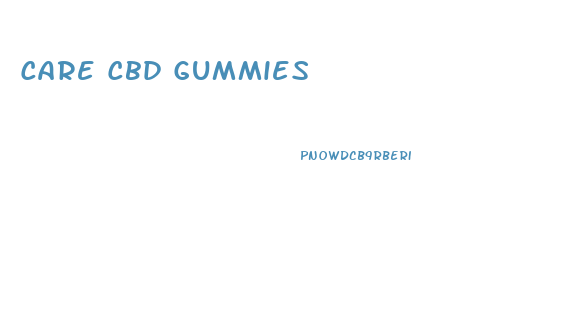 Care Cbd Gummies