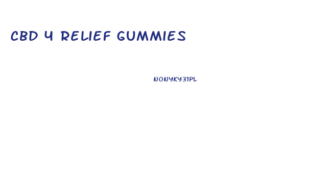 Cbd 4 Relief Gummies