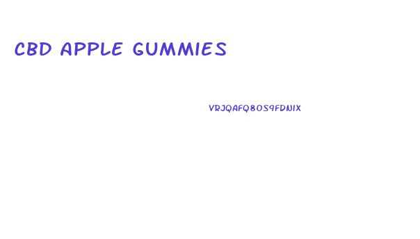 Cbd Apple Gummies