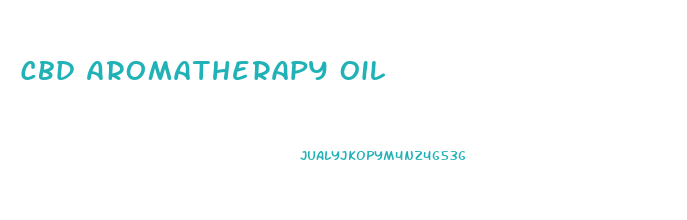 Cbd Aromatherapy Oil
