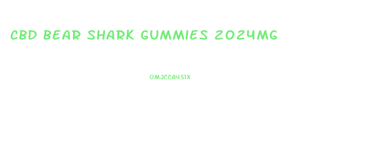 Cbd Bear Shark Gummies 2024mg