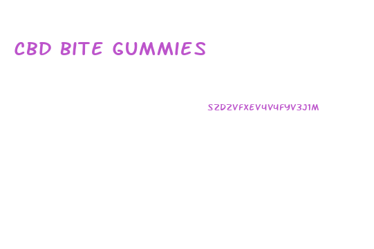Cbd Bite Gummies