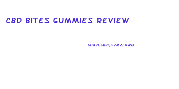Cbd Bites Gummies Review
