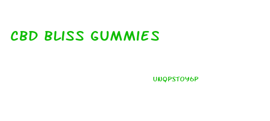 Cbd Bliss Gummies