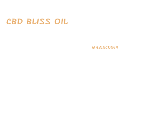 Cbd Bliss Oil