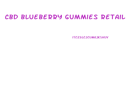 Cbd Blueberry Gummies Retail