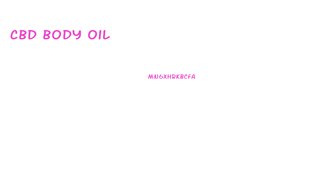 Cbd Body Oil