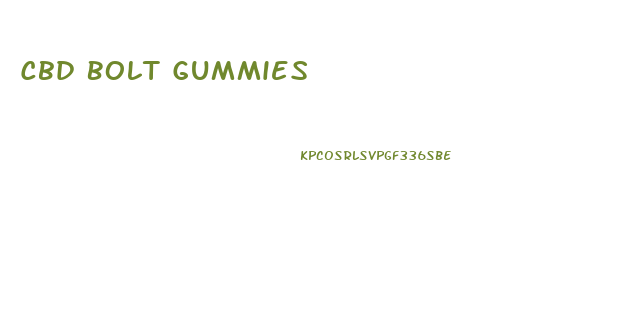 Cbd Bolt Gummies