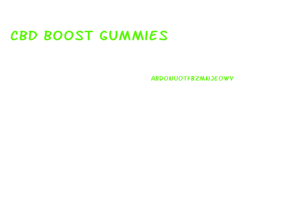 Cbd Boost Gummies