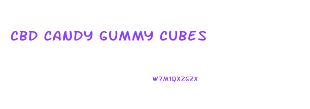 Cbd Candy Gummy Cubes