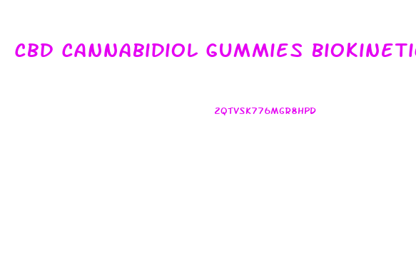 Cbd Cannabidiol Gummies Biokinetic Labs