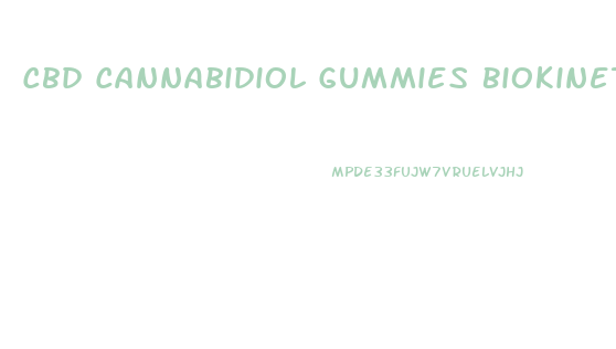 Cbd Cannabidiol Gummies Biokinetic Labs