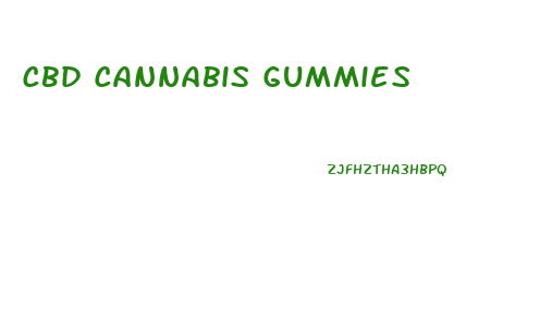 Cbd Cannabis Gummies