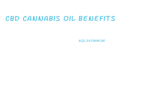 Cbd Cannabis Oil Benefits