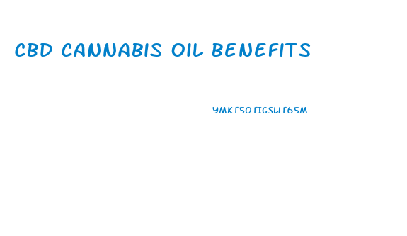 Cbd Cannabis Oil Benefits