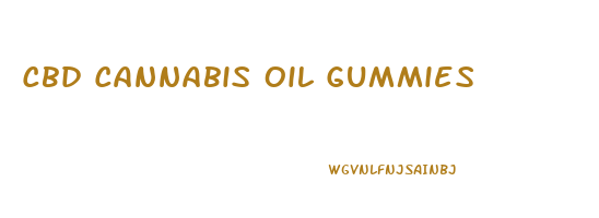 Cbd Cannabis Oil Gummies