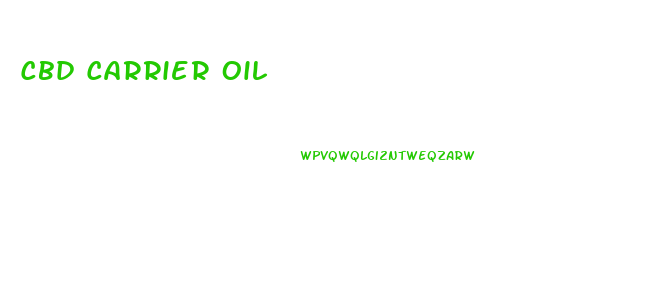 Cbd Carrier Oil