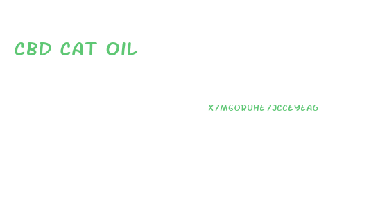 Cbd Cat Oil