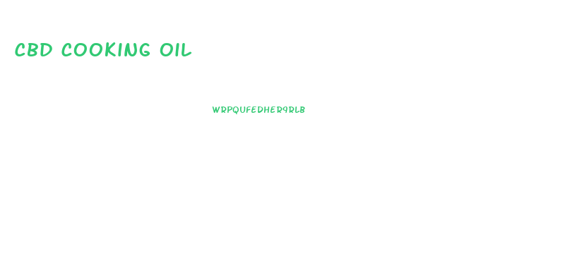 Cbd Cooking Oil